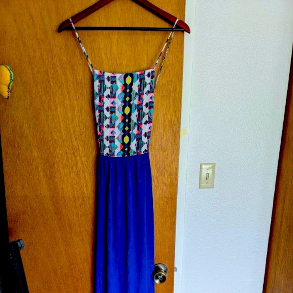 Harper Strappy Backless Maxi Dress